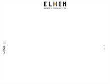 Tablet Screenshot of elhem.fr